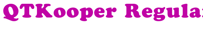 QTKooper Regular